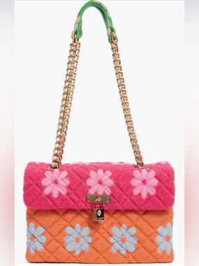 Kurt Geiger London Floral Shoulder Bag